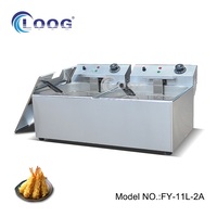 Friteuse à frites électrique, en acier inoxydable, Mini, appareil à friture des donuts, vente en gros,