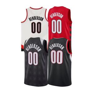 Short de basket-ball en maille double couche vintage pour hommes Logo brodé personnalisé Streetwear chaud cordon de serrage tricoté par sublimation - Product Image 6