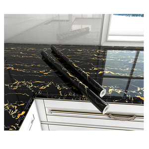Ölfeste Marmor-3d-Wandpappen für Küche selbstklebende Aufkleber Vinyl-Wandpapiere Heimdekoration Abzieh- und Klebe-Wandpapier - Product Image 1