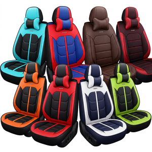 ผ้าคลุมเบาะรถยนต์รุ่น K5 แบบ 5 ที่นั่ง วัสดุโพลีเอสเตอร์ทนทาน - Product Image 1