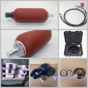 Vessie en caoutchouc de 10 L fabriquée en Chine par JIAN DA avec connecteur de 22 mm/30 mm compatible avec les accumulateurs <span class=keywords><strong>Olaer</strong></span>/Hydak pour pompes à béton Sani Zoomlion - Product Image 5