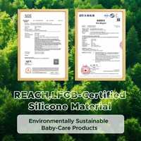 Ensemble d'alimentation pour bébé minimaliste sans BPA avec logo personnalisé, assiette, bol, bavoir, ustensiles et tasse d'alimentation en silicone de qualité alimentaire