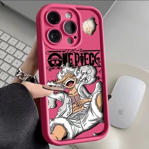 Funda de Teléfono de TPU con Diseño Pintado de Luffy de Dibujos Animados y Protección de 360° para <span class=keywords><strong>iPhone</strong></span> 14 <span class=keywords><strong>Pro</strong></span> <span class=keywords><strong>Max</strong></span>/13 <span class=keywords><strong>Pro</strong></span>/<span class=keywords><strong>12</strong></span>/11/17 <span class=keywords><strong>Pro</strong></span> <span class=keywords><strong>Max</strong></span> - Product Image 4
