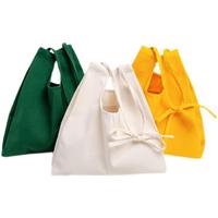 Sac fourre-tout en toile avec poche, sac fourre-tout en coton personnalisé minimaliste, sac fourre-tout en toile de coton recyclable personnalisé avec logo