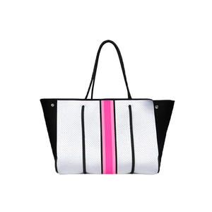 定制品牌便携式氯丁橡胶运动包，适合旅行工作海滩的女性运动手提包 - Product Image 1