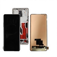 Écran tactile d'affichage de téléphone mobile OLED OnePlus 8 modèle 1265, écran intérieur et extérieur avec assemblage de cadre