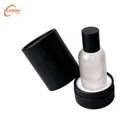 Boîte en carton rigide cylindrique ronde, emballage imperméable avec revêtement UV pour collier, bague, boucles d'oreilles, bijoux, coffret cadeau de luxe