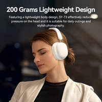 Nouveau Casque de Jeu Sans Fil Portable Mains Libres Supra-Auriculaire, Casque DJ et Sportif Circum-Auriculaire avec Écouteurs