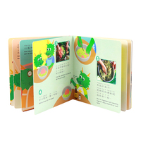 Personnalisez votre propre livre cartonné pour enfants en papier recyclé avec illustration personnalisée pour l'apprentissage des bébés