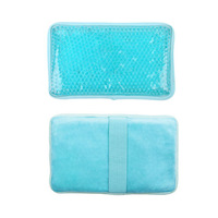 Compresse de gel réutilisable personnalisée, chaude/froide, avec billes de gel, sac rafraîchissant, coussin chauffant micro-ondable pour soulager la douleur