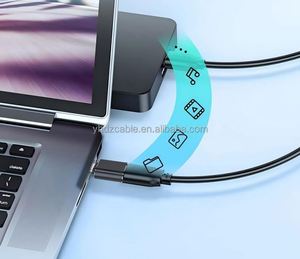 OTG <b>USB</b> 3.0 <b>Type</b>-<b>C</b> Male <b>to</b> Female <b>Adapter</b> Laptop & Mobile DC Output Aluminum Alloy Power <b>Adapter</b> - Product Image 5