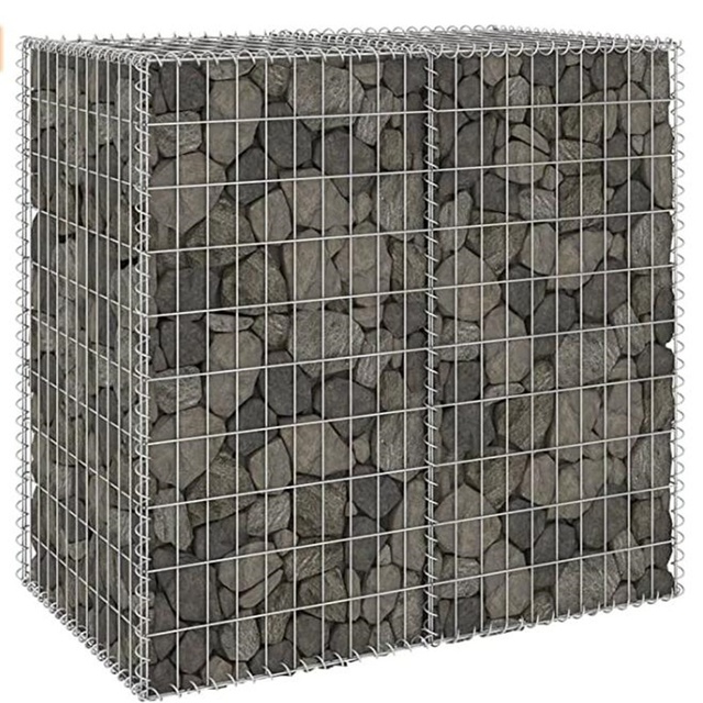 Hot Dipped Galvanized Decorative Garden Gabion Basket Cage for Landscape and Outdoor Projects Gabion Planter