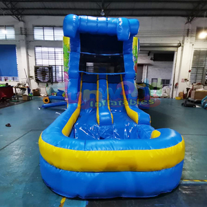 Castillo inflable de doble carril con tobogán, combo de juegos acuáticos para niños, casa de brinco para fiestas, castillo hinchable. - Product Image 4