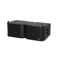 Sistema de Sonido Profesional de Alta Calidad para Interiores y Exteriores, Altavoz Line Array Dual de 8 y 18 Pulgadas para Escenarios, Teatros e Iglesias