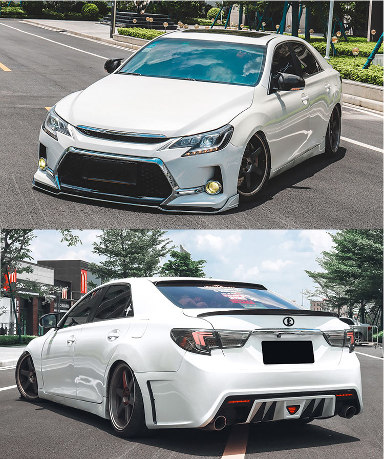2010 Mark X Upgrade Reiz Gs Style Car Front Bumper for Toyota
