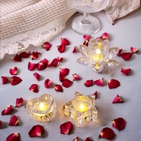 Bougie LED en plastique en forme de cœur 3D, à piles, faite à la main, finition mate, pour les anniversaires et la Saint-Valentin, décoration de la maison