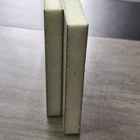 Panneau d'isolation en mousse phénolique colorée double face, anti-âge, léger, pour usage hospitalier, climatisation centralisée
