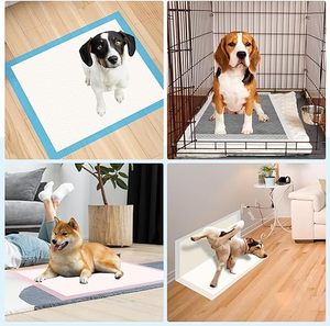 6-lagige, weiche, auslaufsichere, stark absorbierende, hautfreundliche Pinkelpads für Hunde, Trainingsunterlagen, Welpenunterlagen - Product Image 6
