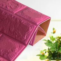 Papel tapiz de pvc 3d Diy, azulejos de arte, papel de pared adhesivo