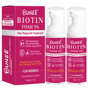 Nouvelle mousse de croissance des cheveux d'usine Calvicie Nutrition renforce empêche la perte et irrite les follicules pileux - Product Image 5