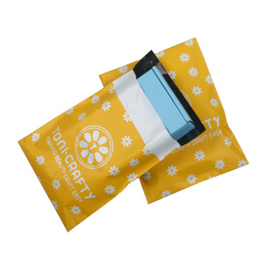 Sacchetti per <span class=keywords><strong>pacchi</strong></span> di sicurezza a prova di manomissione con sigillo autoadesivo con stampa personalizzata confezione per <span class=keywords><strong>corriere</strong></span> espresso gialla personalizzata - Product Image 5