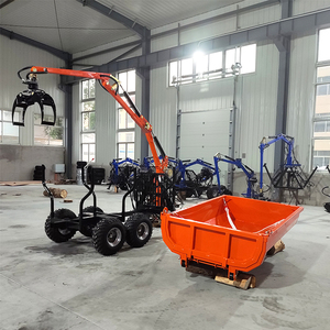 Новое поступление, tttpt34, 3,4 м, деревянный прицеп, подъемный кран, грейфер - Product Image 2