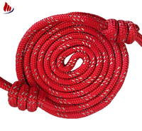 Cordon d'amarrage marin en nylon PP PE certifié CE, blanc, bleu marine, noir, double tressage, pour yacht et bateau