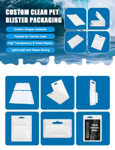 Custom Lipstick <strong>Blistering</strong> Eco-friendly Recycled <strong>PET</strong> Plastic <strong>Packaging</strong> with <strong>Transparent</strong> Display Box and Cardboard for Perfume - Product Image 4