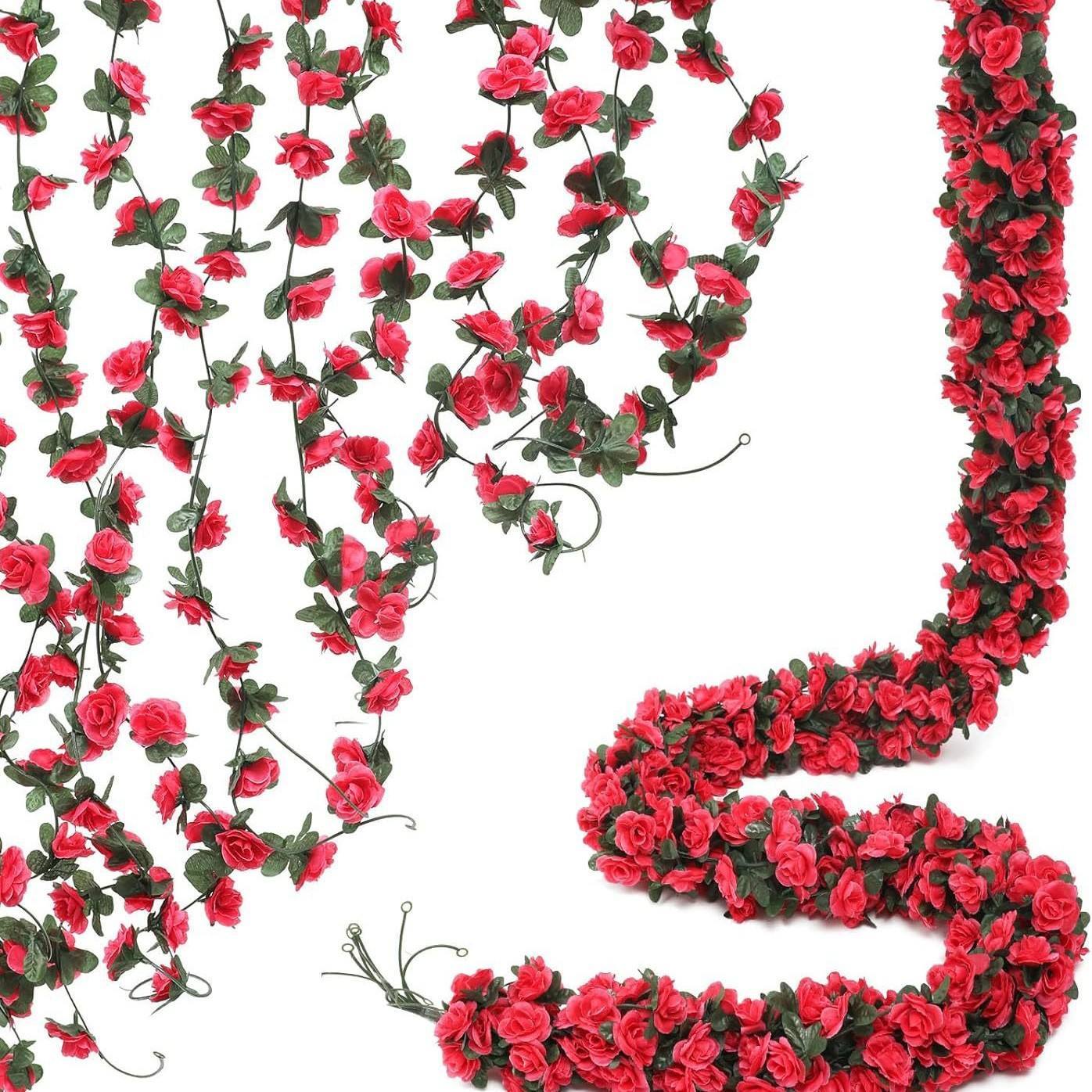 สไตล์ฤดูใบไม้ผลิ-สีแดงกุหลาบ