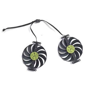 Original tout nouveau T129215BU CF1010U12D 5PIN 95MM RX6700 GPU ventilateur de remplacement pour <span class=keywords><strong>ASUS</strong></span> Radeon Dual RX <span class=keywords><strong>6600</strong></span> 6600XT 6700XT - Product Image 2