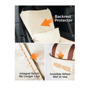 Siège de <span class=keywords><strong>voiture</strong></span> pliable multifonctionnel et imperméable pour chien avec dossier <span class=keywords><strong>inclinable</strong></span> réglable pour chiens de petite/moyenne taille WJ169 - Product Image 4