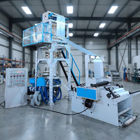 Machine de soufflage de film PE monocouche SJ-A55-900 HDPE/LDPE/LLDPE avec commande VFD, économe en énergie et à haut rendement