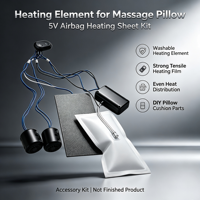 Film chauffant conducteur en graphène pour coussin de massage, kit d'accessoires DIY - Certifié CE/RoHS, personnalisable