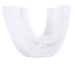 Brosse à dents électrique automatique à ultrasons en forme de U à 360 degrés, étanche, LED avec silicone blanchissant pour adultes, usage domestique - Product Image 6