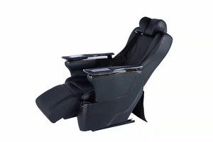 Siège de voiture chauffant en cuir avec support lombaire massant pour Mercedes - Product Image 4