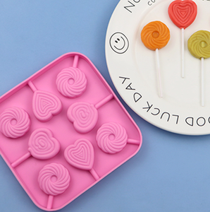 Yongli nouveau best-seller bricolage 8 liens amour cercle <span class=keywords><strong>sucette</strong></span> Silicone <span class=keywords><strong>moule</strong></span> <span class=keywords><strong>sans</strong></span> bâton bricolage cuisson Cycle <span class=keywords><strong>gâteau</strong></span> <span class=keywords><strong>moule</strong></span> - Product Image 1