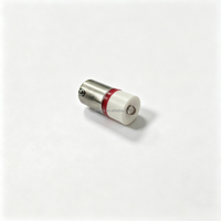 Ampoule LED à baïonnette BA9S, interrupteur de style suisse AC/DC 12V à 240V avec voyant lumineux coloré, adaptée à diverses lumières de signalisation