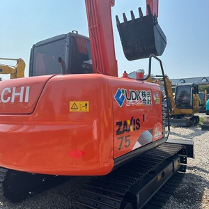 รถขุดตีนตะขาบมือสอง Hitachi ZX75UR ผลิตในญี่ปุ่น ราคาถูก น้ำหนัก 7 ตัน รุ่น Zaxis 75UR พร้อมใช้งาน มีสินค้าในสต็อก - Product Image 4