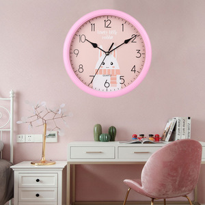 <span class=keywords><strong>Orologio</strong></span> <span class=keywords><strong>da</strong></span> <span class=keywords><strong>Parete</strong></span> Digitale Analogico Silenzioso con Design Creativo a Cartoni Animati, Carino e Semplice per Casa, Camera <span class=keywords><strong>da</strong></span> Letto, Soggiorno e Cameretta dei Bambini - Product Image 5