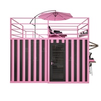 Conteneur de magasin pop-up mini 10FT 20FT, bar pliable, maison modulaire Iparwa CP4, structure en acier, design moderne, garantie 1 an, en promotion