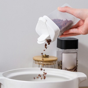 Custom Seasoning Storage Box Container Plastic Transparent Saltshaker Condiment Bottles Kitchen Soda Powder Herb <b>Spice</b> <b>Jar</b> - Product Image 4