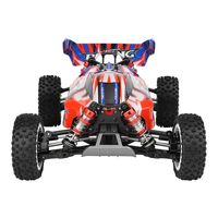 WLtoys mobil Remote Control 4WD, hadiah mainan Remote Control Drift Off-Road listrik tanpa sikat kecepatan tinggi mobil balap profesional 124008 60km/jam 3S