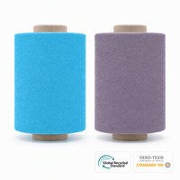 Fil élastique en nylon PA6 DTY teint, haute ténacité, pour tricot, couture, tissage, chaussettes