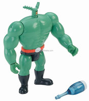 Modèle ODM personnalisé OEM écologique pour figurine robot en vinyle artistique, figurine d'action en PVC, modèle de dessin animé militaire, emballage en boîte, modèle de collection