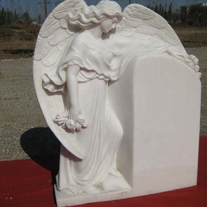 Sculpture funéraire en pierre de Père-Lachaise, statue de femme en marbre pour la décoration - Product Image 5