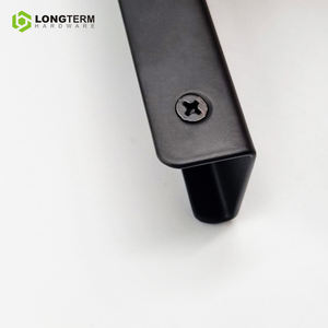 Perfil de esquina de acero inoxidable moderno, herrajes de puerta de muebles de Metal, aparador de cocina oculto, cajón, armario, tirador empotrado, mango - Product Image 6