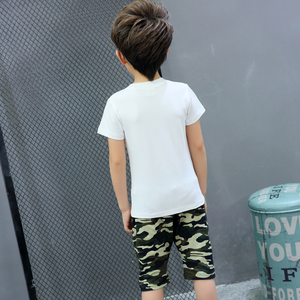 ผู้ผลิตเสื้อผ้าเด็กผู้ชาย ชุดเสื้อผ้าฤดูร้อนสำหรับเด็กชาย ขายออนไลน์ - Product Image 3