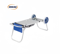 Vente en gros Table convertible pliante pour l'extérieur, le camping, le jardin et la plage Chariot de table polyvalent