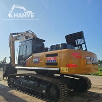 Excavadora Hidráulica Usada SANY SY335 para Minería Pesada, Eficiente en Consumo de Combustible, Bajas Horas de Trabajo, Sistema Hidráulico Estable, Carga Rápida en Camión