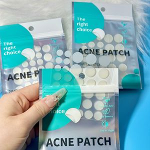 Patchs Hydrocolloïdes Anti-Acné pour Couvrir les Boutons et les Imperfections, Autocollants Localisés pour le Visage et <span class=keywords><strong>la</strong></span> Peau, 36 Points Ronds - Product Image 1